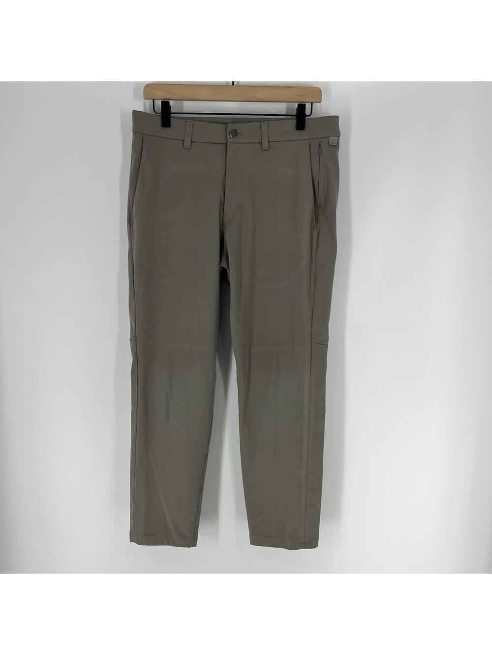 Lululemon Pants 32x26 Mens Gray ABC Commission Slim Fit Travel Career Chino